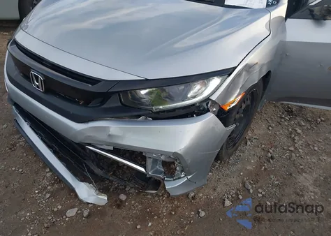 2020 Honda Civic Lx из США, поврежденный, VIN 19XFC2F66LE015946